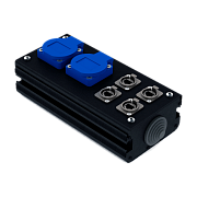 Коробка коммутационная проходная CB 02-4E